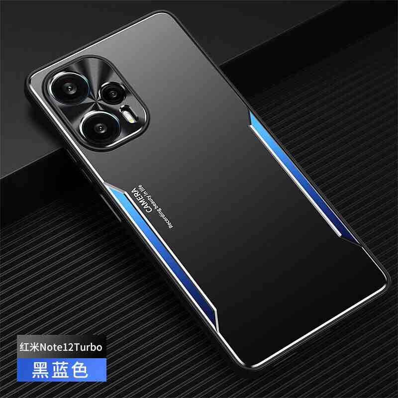 SEAHAI Trasparente Cover per Xiaomi Poco F5 5G, Ultra Sottile ed Elegante AntiGraffio Antiurto Anti Scivolo Plastica Dura PC + TPU Silicone Bumper Custodia, Nero