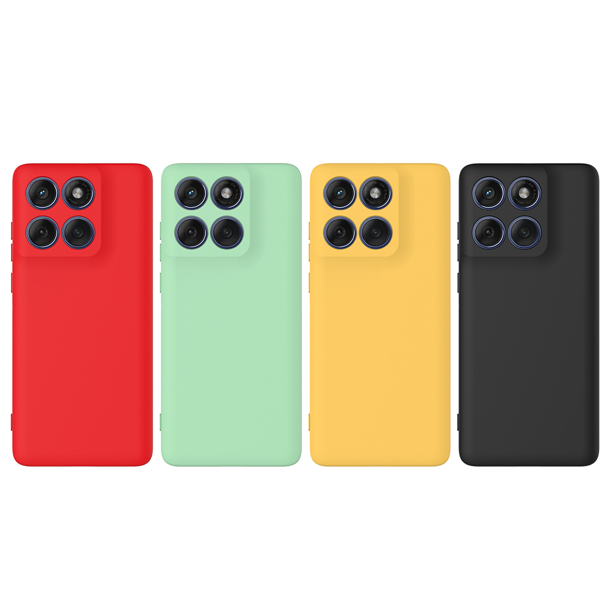 For Motorola Moto Edge 2026, Soft Liquid Silicone Skin Touch Feel Case Cover